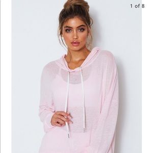 Sarah’s Day Ballet Chillin Sweater Baby Pink